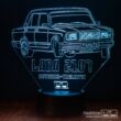 3D led lámpa - LADA 2107