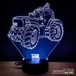 3D led lámpa - Traktoros John Deere 6930