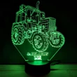 3D led lámpa - Traktoros Belarus MTZ 82  