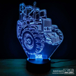 3D led lámpa - Traktoros Belarus MTZ 892.2 