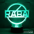 3D led lámpa - Traktoros RÁBA embléma