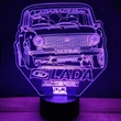 3D led lámpa - LADA 2101 Autosport