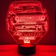 3D led lámpa - LADA 2101 Autosport