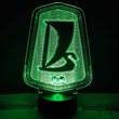 3D led lámpa - LADA classic logo