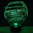 3D led lámpa - Mpower BMW E36