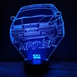 3D led lámpa - Mpower BMW E36