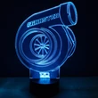 3D led lámpa - BOOSTED