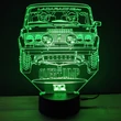 3D led lámpa - LADA 2106 Rally OverJump