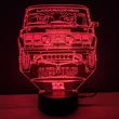 3D led lámpa - LADA 2106 Rally OverJump