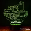 3D led lámpa - BOOSTED
