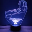 3D led lámpa - RabócsiRing