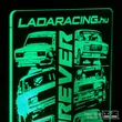 3D led lámpa - LADARACING FOREVER 