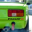 FanatX matrica 30cm fekete/piros