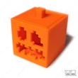 PixelCRAFT Töklámpás gamer dekor lámpa elektomos teamécsessel (like Minecraft)