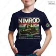 Szín: Navy - 40m Nimród tankos gyerek póló