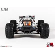 RC modellautó 1:16 Reely jovage truggy 4x4 2,4GHz brushed RTR FanatX design távirányítós autó