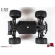 RC modellautó 1:16 Reely jovage truggy 4x4 2,4GHz brushed RTR FanatX design távirányítós autó