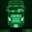 3D Dekor led lámpa XL Kamionos VOLVO (NAGY)