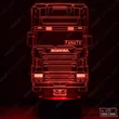 3D Dekor led lámpa XL Kamionos SCANIA