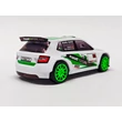 Skoda fabia r5  játék-modell autó 1:27 ORIGINAL GREEN EDITION