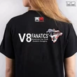 V8 FANATICS hátminta