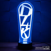3D Dekor led lámpa -Traktoros DUTRA D4K embléma