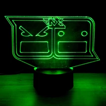3D Dekor led lámpa - FanatX