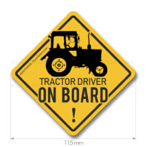 Tractor driver ONBOARD - Traktoros matrica  matrica
