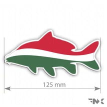 Magyar horgász matrica