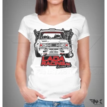 lada vfts feher nőipóló ladaracing.hu  női polo
