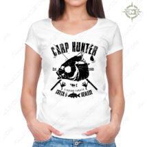 Carp Hunter női póló(fekete mintával)