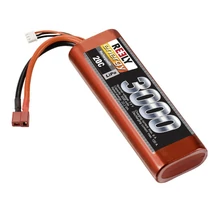 RC akkumulátor LiPo  3000 mAh  2S 20C 7,4 V T-dugasz (eredeti REELY) 