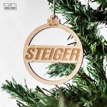 karácsonyfadísz STEIGER