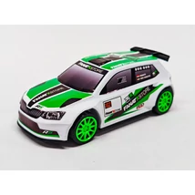 Skoda fabia r5  játék-modell autó 1:27 ORIGINAL GREEN EDITION