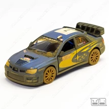 SUBARU IMPREZA WRC 2007 Rally 1:36 fém modell autó sáros