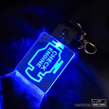 CHECK ENGINE led világítós kulcstartó FanatXstore