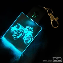 John Deere traktoros led világítós kulcstartó FanatXstore