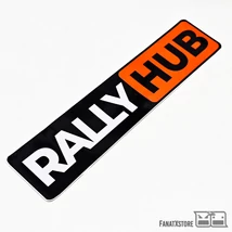 RALLY HUB matrica (285 x 65 mm)