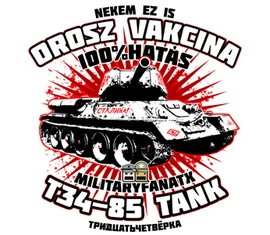 T-34 tank -OROSZ VAKCINA