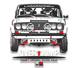 LADA 2106 RALLY OVER JUMP
