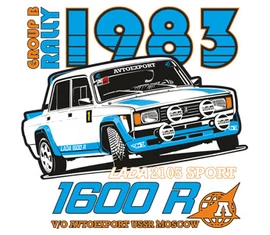 LADA VFTS 2105 SPORT 1600 R  Group B 1983 Retro Rally