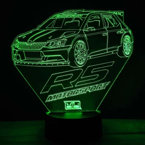 LADA 3d dekor  led lámpa