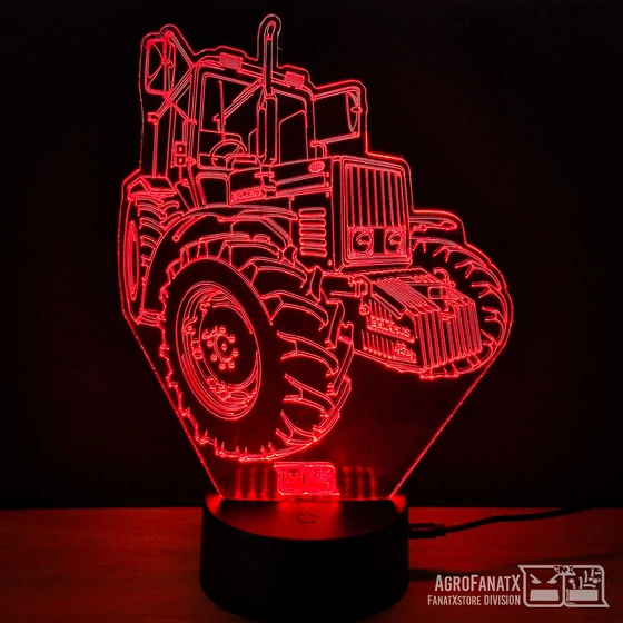 3D Dekor led lámpa -Traktoros Belarus MTZ 892.2 