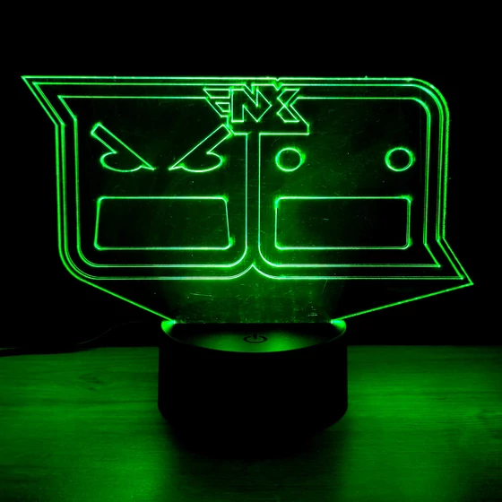 3D Dekor led lámpa - FanatX
