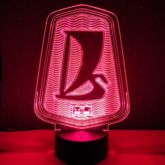 3D Dekor led lámpa - LADA classic logo