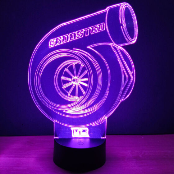 3D Dekor led lámpa - BOOSTED