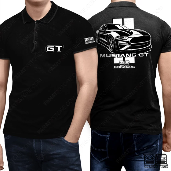 Galléros póló Mustang GT FanatXstore