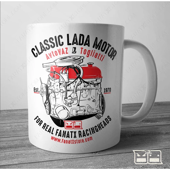 lada motor bögre