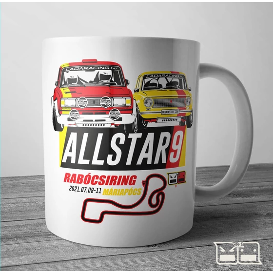 ALLSTAR9 ladaracing bögre