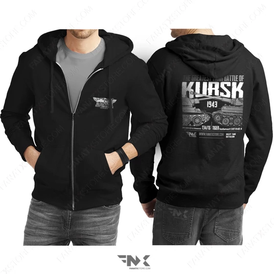 Tankos cipzaras pulover - kursk